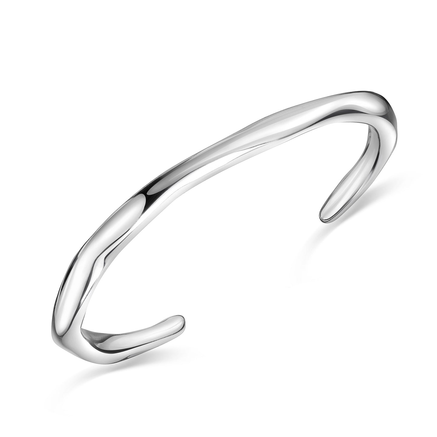 Organic Armspange aus 925er Silber