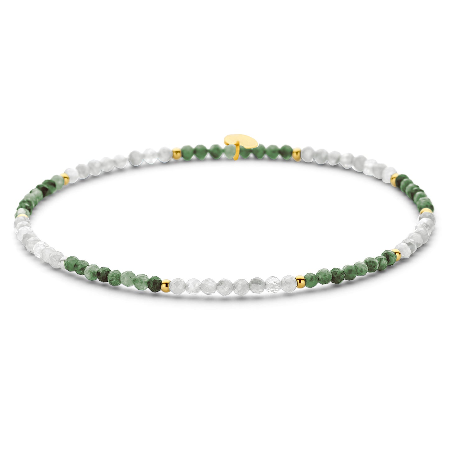 Armband Rutilquarz & Smaragd