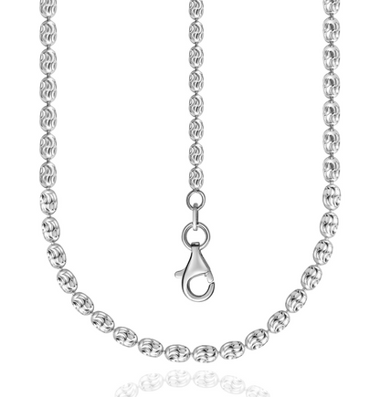 Kugelkette aus 925er Silber