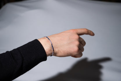 Armband Sodalith & Tansanit