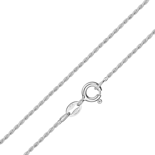 Kordelkette aus 925er Silber